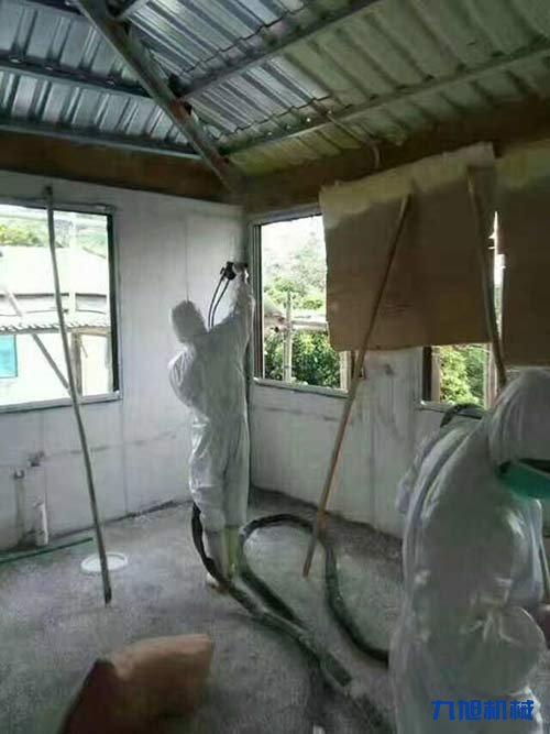 聚氨酯噴涂機都有哪些規(guī)格型號(圖2) 聚氨酯發(fā)泡噴涂墻面施工